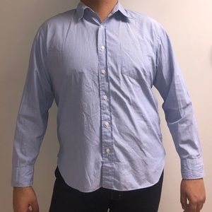 J.Crew Button-Up Blue Shirt